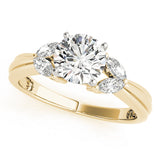 Fancy Shape Marquise Remounts Engagement Ring (84362)
