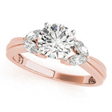 Fancy Shape Marquise Remounts Engagement Ring (84362)