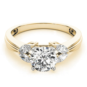 Fancy Shape Marquise Remounts Engagement Ring (84362)