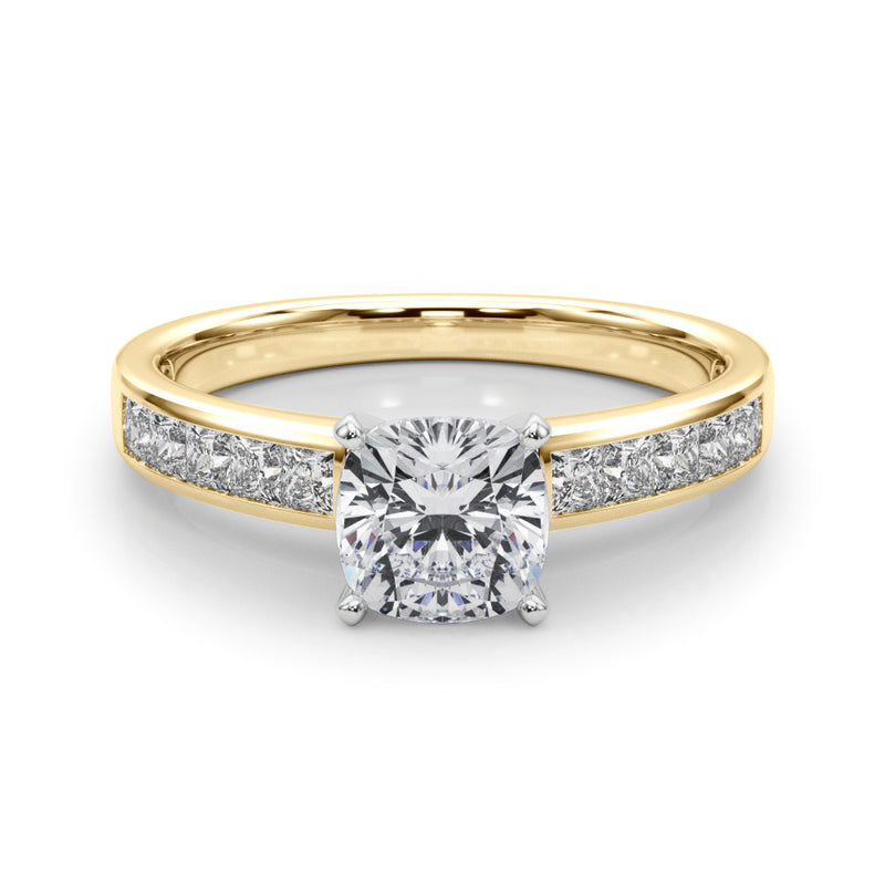 Fancy Shape Princess Remounts Engagement Ring (84364)