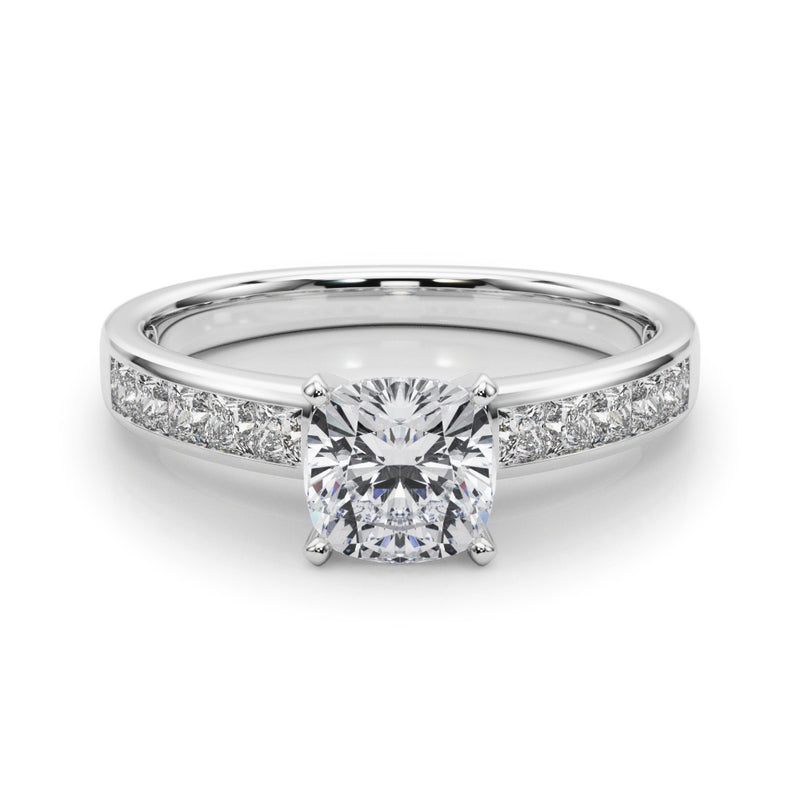 Fancy Shape Princess Remounts Engagement Ring (84364)