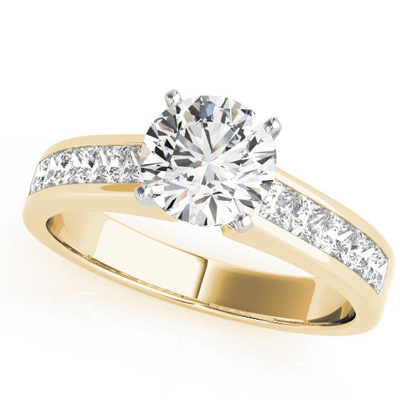 Fancy Shape Princess Remounts Engagement Ring (84365)