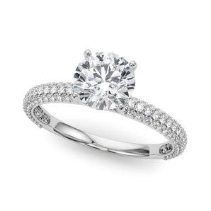Pave Engagement Ring