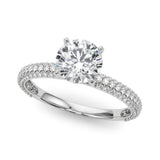 Pave Engagement Ring