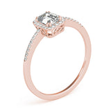 Halo Emerald Engagement Ring (84373-1/3)