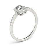 Halo Emerald Engagement Ring (84373-1/3)