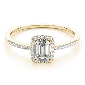 Halo Emerald Engagement Ring (84373-1/3)