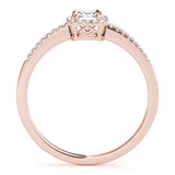 Halo Emerald Engagement Ring (84373-3/4)