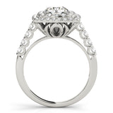 Halo Engagement Ring (Round Center) - alt view