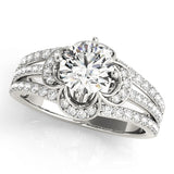 Multirow Engagement Ring