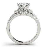 Multirow Engagement Ring - alt view