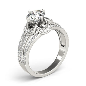Multirow Engagement Ring - alt view