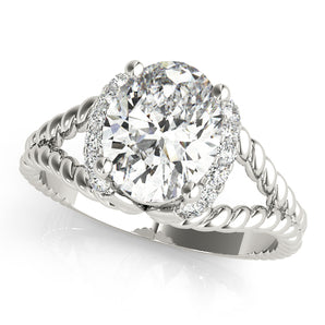 Oval Engagement Ring (84643)