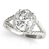 Oval Engagement Ring (84643)