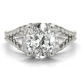 Oval Engagement Ring (84643)