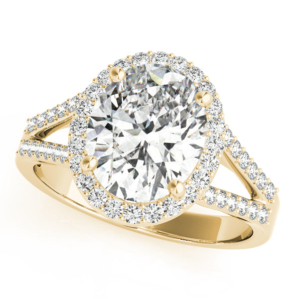 Oval Engagement Ring (84647)
