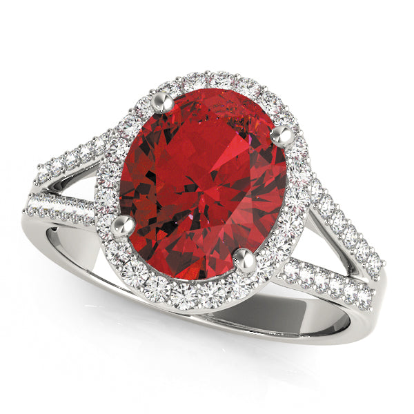 Oval Engagement Ring (84647)