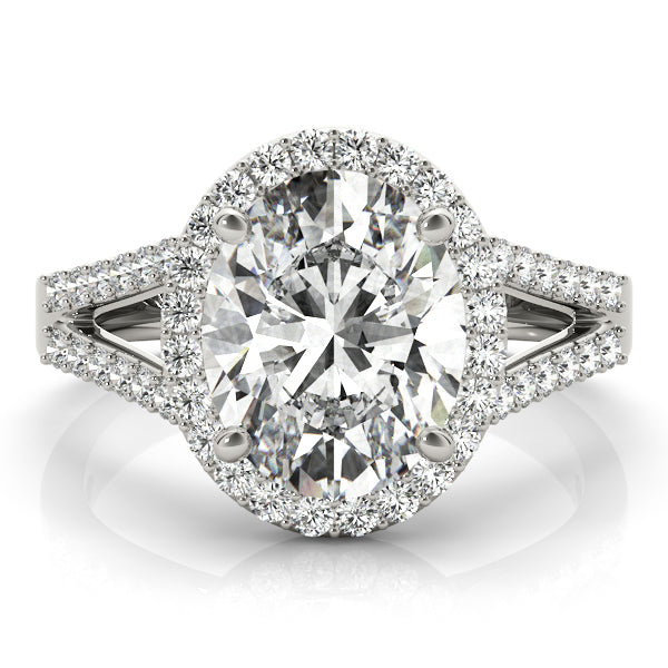 Oval Engagement Ring (84647)