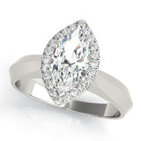 Marquise Solitaires Any Shape Engagement Ring (84736)