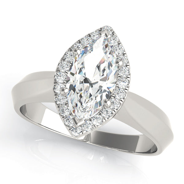 Marquise Solitaires Any Shape Engagement Ring (84736)