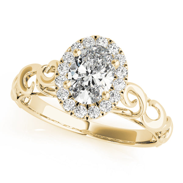 Solitaires Any Shape Engagement Ring (84740)