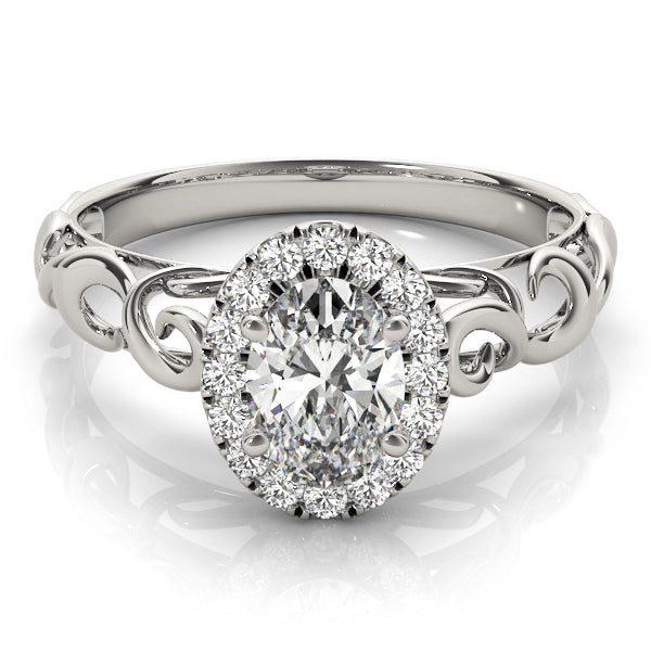 Solitaires Any Shape Engagement Ring (84740)