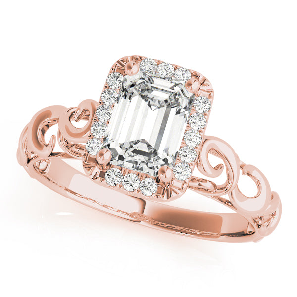 Solitaires Any Shape Engagement Ring (84741)