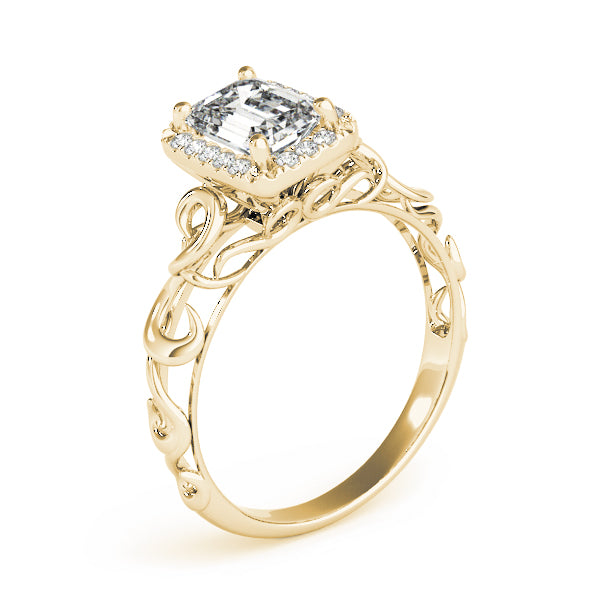 Solitaires Any Shape Engagement Ring (84741)