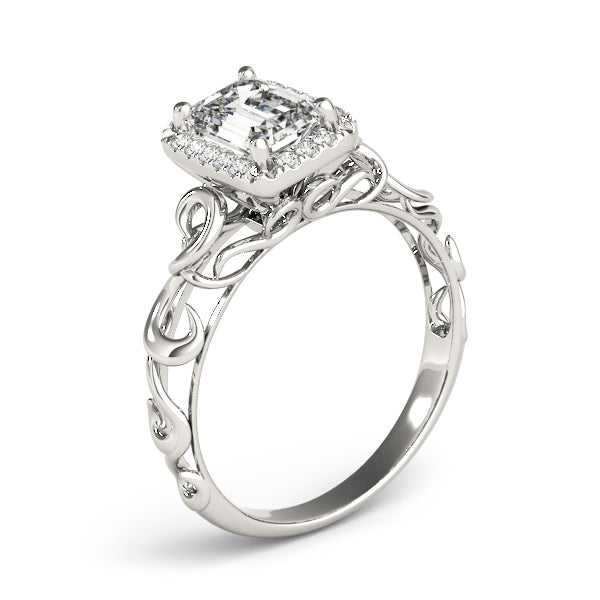 Solitaires Any Shape Engagement Ring (84741)