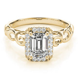 Solitaires Any Shape Engagement Ring (84741)