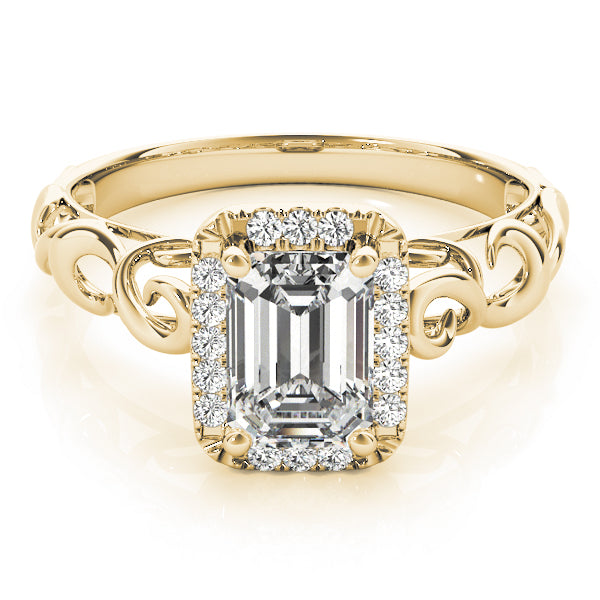 Solitaires Any Shape Engagement Ring (84741)