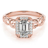 Solitaires Any Shape Engagement Ring (84741)