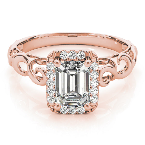 Solitaires Any Shape Engagement Ring (84741)