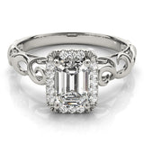 Solitaires Any Shape Engagement Ring (84741)