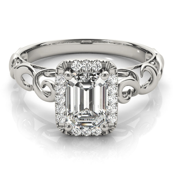 Solitaires Any Shape Engagement Ring (84741)