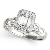 Solitaires Any Shape Engagement Ring (84741)