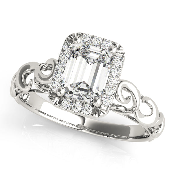 Solitaires Any Shape Engagement Ring (84741)