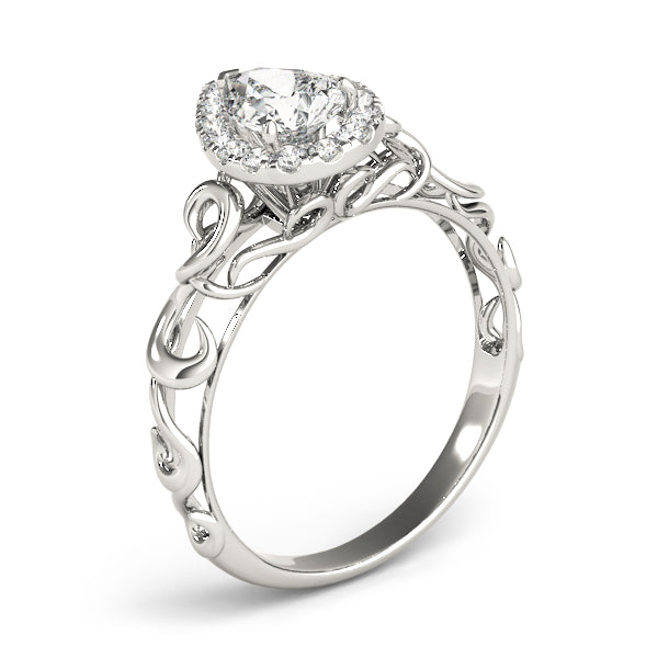 Solitaires Any Shape Engagement Ring (84743)
