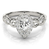 Solitaires Any Shape Engagement Ring (84743)