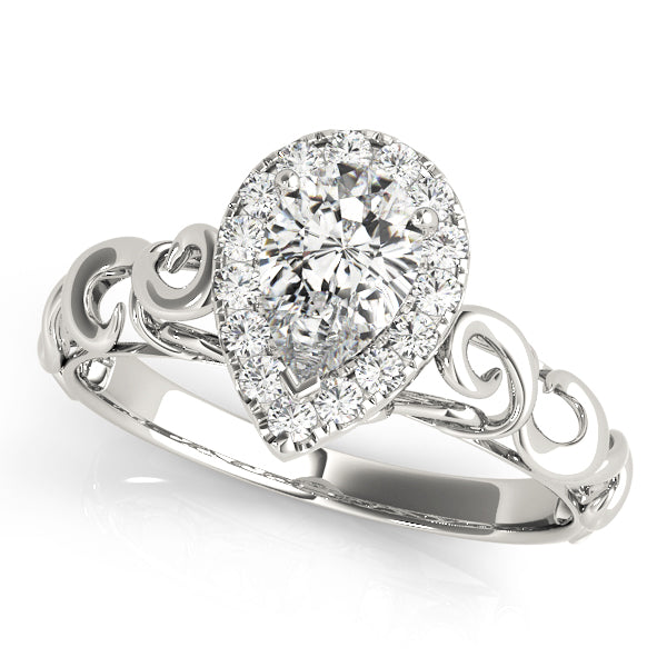 Solitaires Any Shape Engagement Ring (84743)