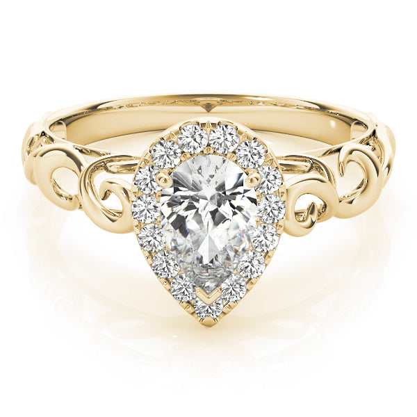 Solitaires Any Shape Engagement Ring (84743)