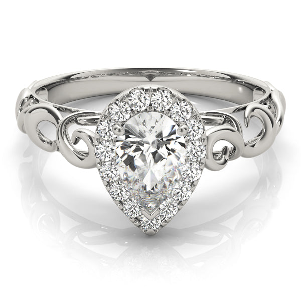Solitaires Any Shape Engagement Ring (84743)