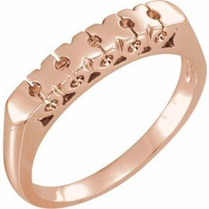 The Hydra Anniversary Band — Rose Gold