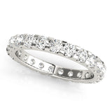 U Shape Shared Prong Eternity Band (84928)