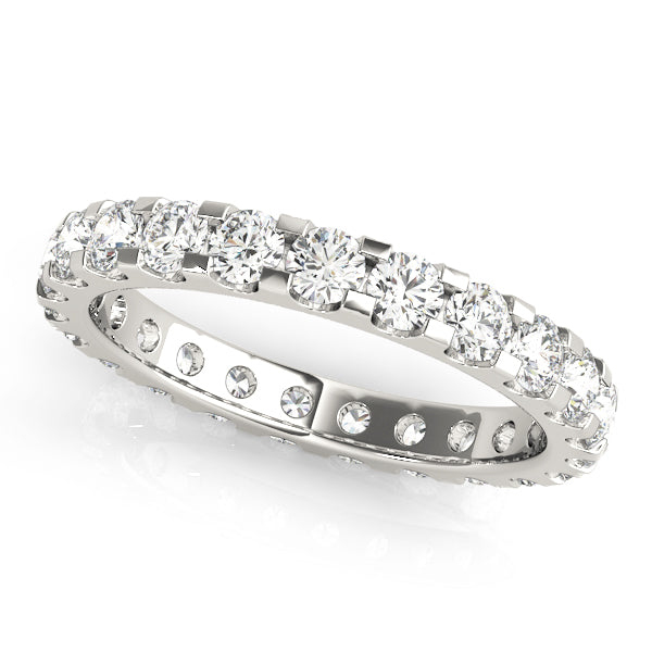 U Shape Shared Prong Eternity Band (84928)