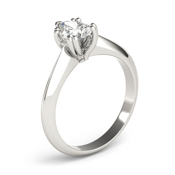 Double Prong Pear Engagement Ring (84957)