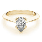 Double Prong Pear Engagement Ring (84957)