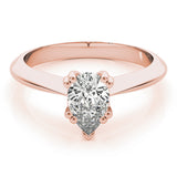 Double Prong Pear Engagement Ring (84957)