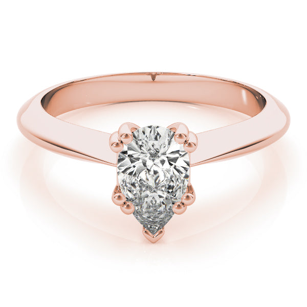 Double Prong Pear Engagement Ring (84957)
