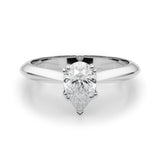 Double Prong Pear Engagement Ring (84957)